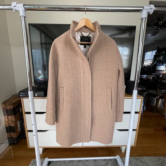 J. Crew Tan Wool Coat - Picture 8 of 8